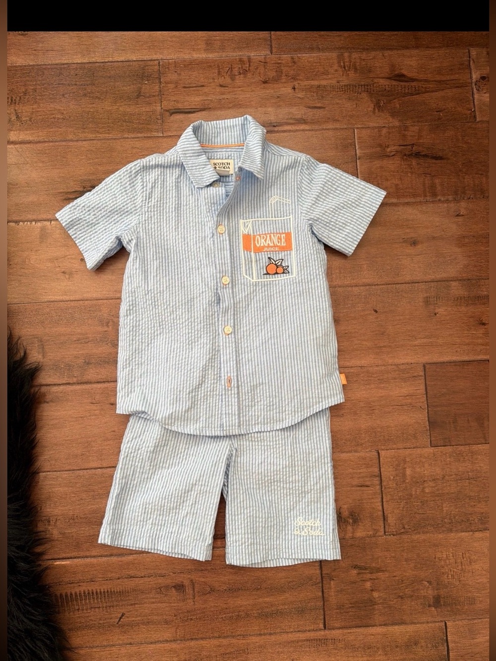 Scotch & Soda Shirt Shorts Set 5T